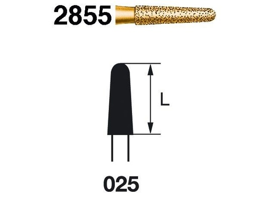 [KO3116] 2855.314.025 KOMET DIAMANTE CLINICA S2000 5 UD