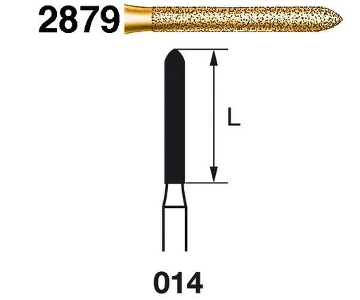 [KO3126] 2879.314.014 KOMET DIAMANTE CLINICA S2000 5 UD