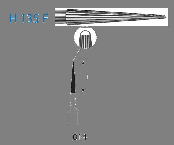 H135F.314.014 KOMET CARBURO CLINICA 5 UD