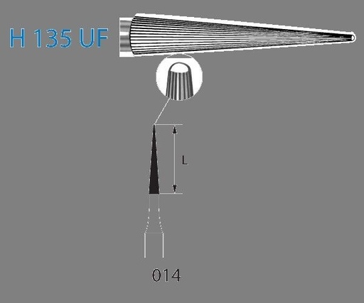 [KO4778] H135UF.314.014 KOMET CARBURO CLINICA 5 UD