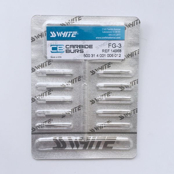 700 L F.G. FRESA S.S. WHITE 10 UDS.