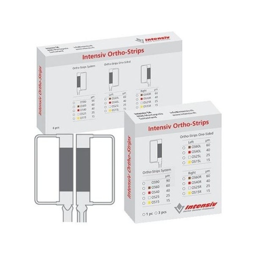 [IN1383] OSC OS60R/3 ORTHOSTRIP ONE-SIDED 3ud.