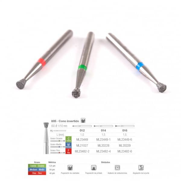 805C-012 FRESA FG DIAMANTE FIG 010 GRUESO 5 U.