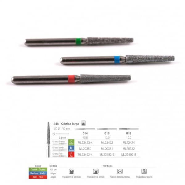 848F-018 FRESA FG DIAMANTE FIG 173 FINO 5 U.