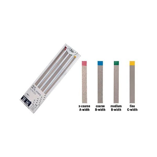 [GC0040] TIRAS METAL N.200 4x3ud. ROJO