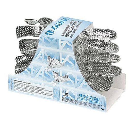 [AS0175] S2806-8 KIT 8 CUBETAS EDENTULOS PERFORADAS