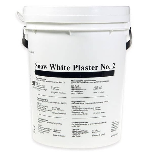 [KE0100] SNOW WHITE PLASTER 4Kg.