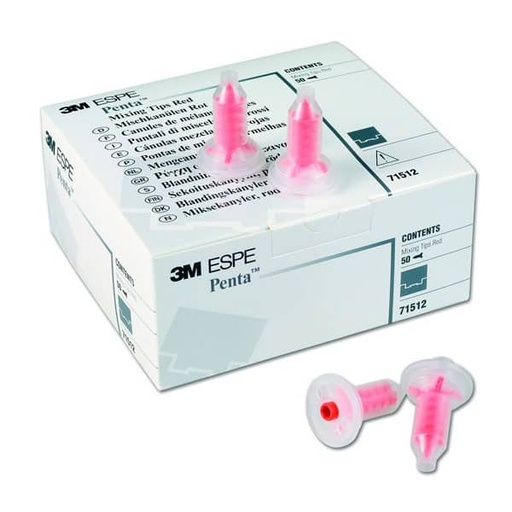 [3M1105] 77949 PENTA CANULAS DE MEZCLA ROJAS 50/U (71512)