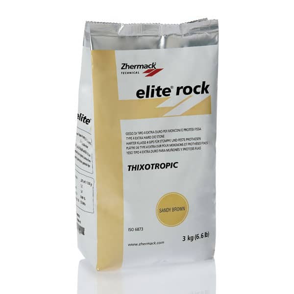 ELITE ROCK CLASE IV 3Kg YESO SANDY BROWN