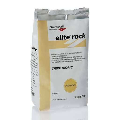 [ZH0233] ELITE ROCK CLASE IV 3Kg YESO SANDY BROWN