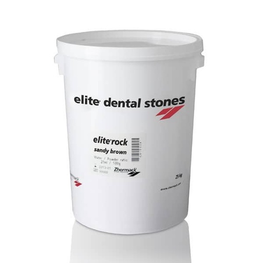 [ZH0130] ELITE ROCK CLASE IV 25KG YESO SANDY BROWN