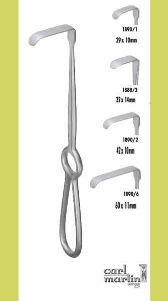 1890/6 RETRACTOR LABIOS MARTIN