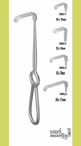 [MR0084] 1890/6 RETRACTOR LABIOS MARTIN