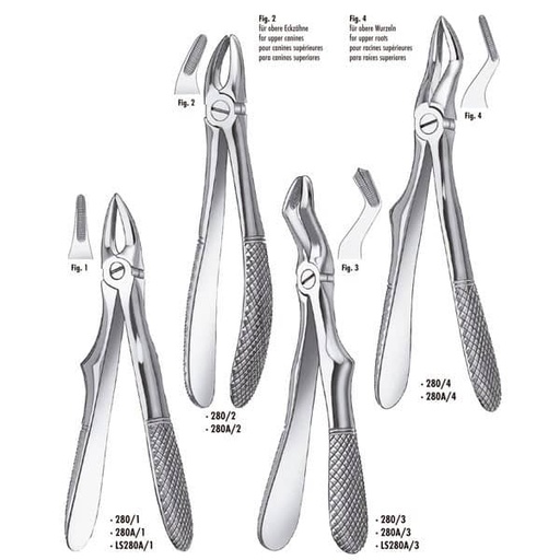 [MR0097] 280/1 FORCEPS KLEIN NIÑOS CM