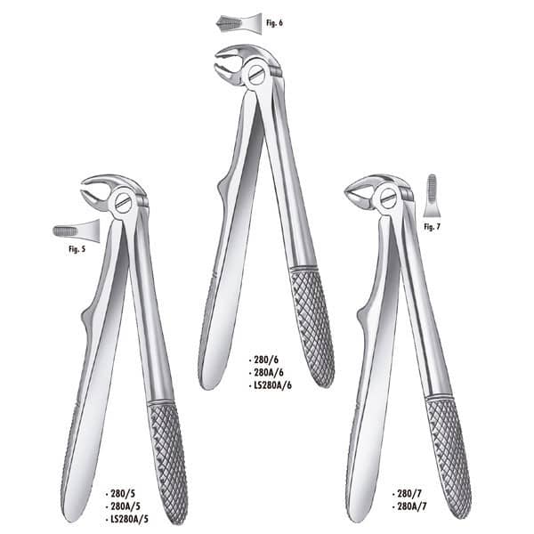 280/6 FORCEPS KLEIN NIÑOS CM