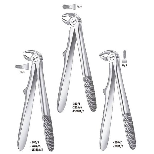 [MR0102] 280/6 FORCEPS KLEIN NIÑOS CM
