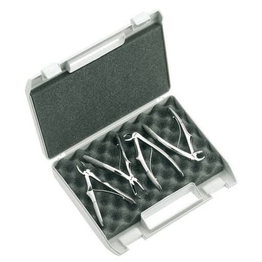 [MR0228] 3280A FORCEPS ESTUCHE INFANTIL (280/1/3/5/6) 4 UN.