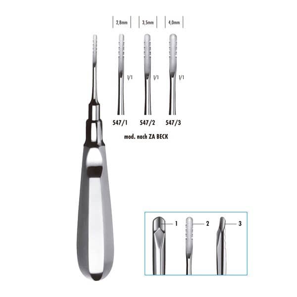 547/3 LUXADOR BECK 4MM.