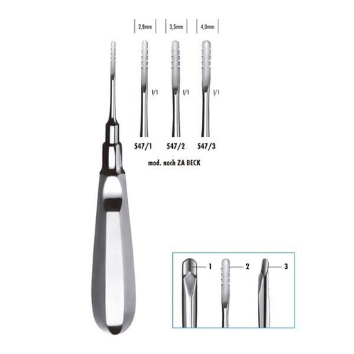 [MR1760] 547/3 LUXADOR BECK 4MM.