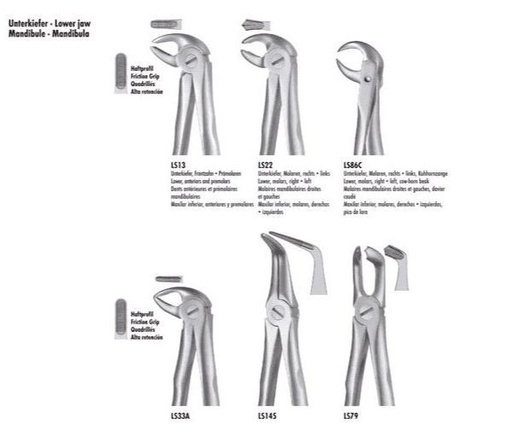 [MR1409] LS13 FORCEPS LIQUID STEEL MARTIN
