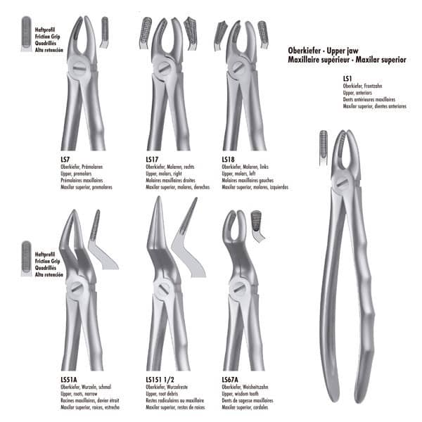 LS17  FORCEPS LIQUID STEEL MARTIN