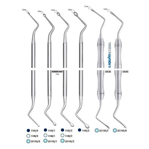 [MR1487] LS1145/1 CURETA OSEA 17CM