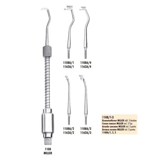 [MR1444] 1108/1-3 ARRANCA CORONAS + 3 PUNTAS MARTIN