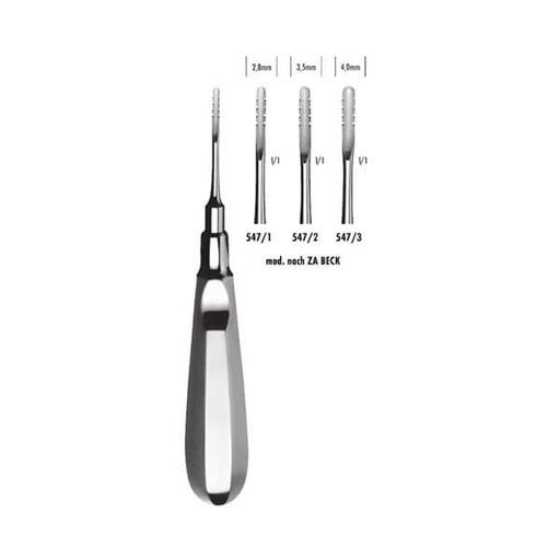[MR1754] 547-SET JUEGO BOTADORES ZA BECK C.MARTIN