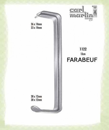 [ME5639] SEPARADOR FARABEUF 13CM. (2U.) 1122-N