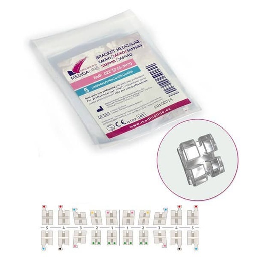 [ME0485] ML95333 Bracket ML Zafiro Roth 0.18 L1/2R rep