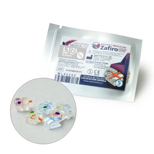 ML95354 Bracket ML Zafiro MBT .022 L3R Hook rep