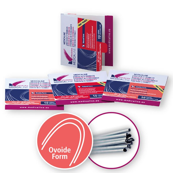 ML96325 Arco ML NiTi redo sup .020 Ovoide