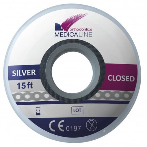 [ME0672] ML96606 Cadeneta ML elástica Clear larga 4,0 mm