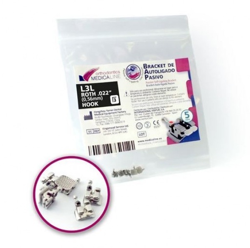 [ME5666] ML95603 BRACKET ML AUTOLIGADO PASIVO ROTH.022" U3L