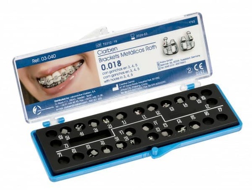 [CL0097] KIT BRACKETS ROTH METALICOS 018