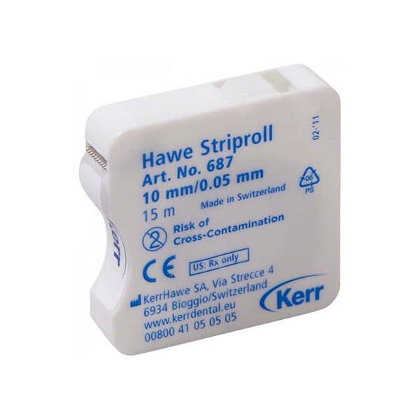 687 TIRAS STRIPROLL TRANSPARENTE 10mmx15m.