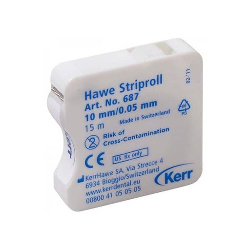 [HN0123] 687 TIRAS STRIPROLL TRANSPARENTE 10mmx15m.