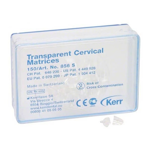 [HN0164] 856S MATRICES CERVICAL TRANSPARENTES 150ud.