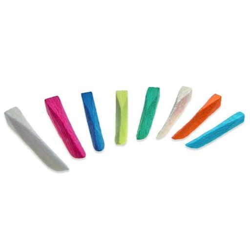 [HN0145] 822-20 CUÑAS MADERA BLANCA 100ud.