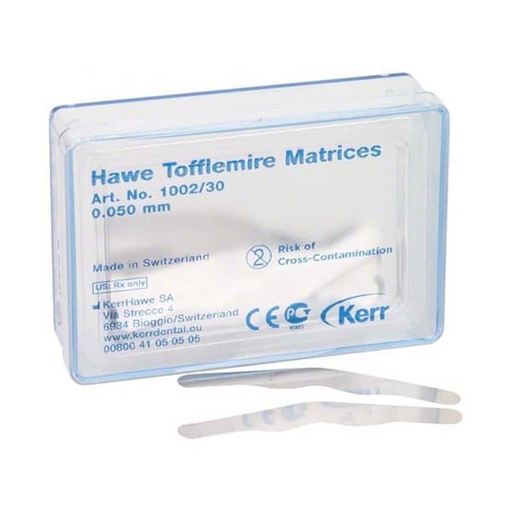 [HN0350] 1002 MATRICES  TOFFLEMIRE 0,05mm 30ud.