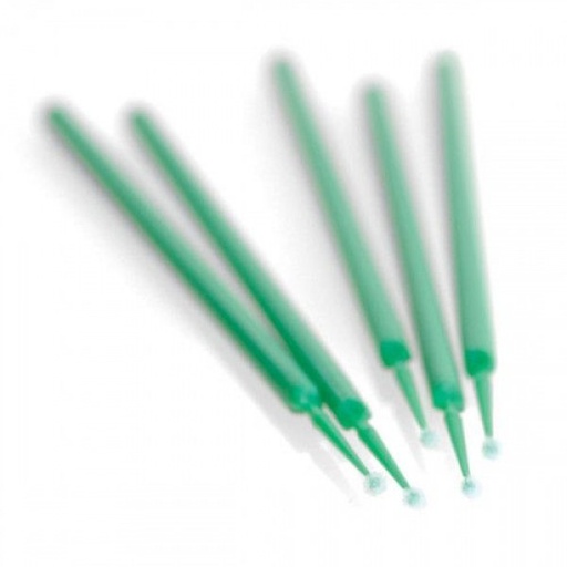 [SD0125] MICROAPLICADORES FINOS VERDE OSCURO 400ud.