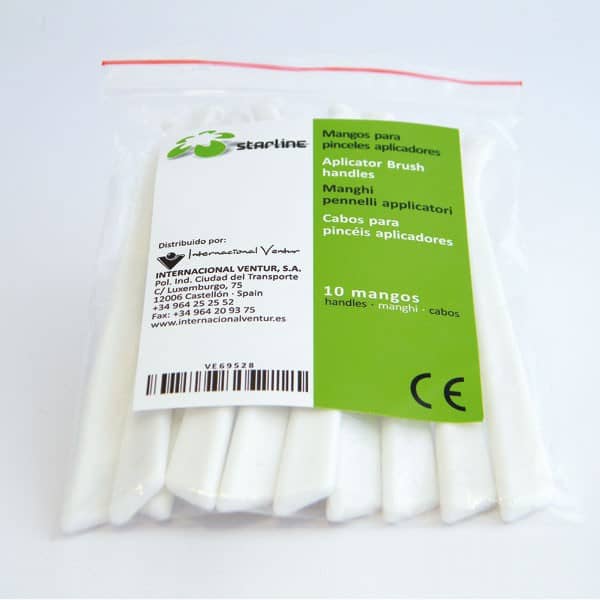 MANGOS PARA PINCELES APLICADORES 10U.STARLINE