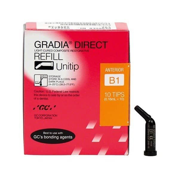GRADIA DIRECT COMPULE ANTERIOR 10ud. WT
