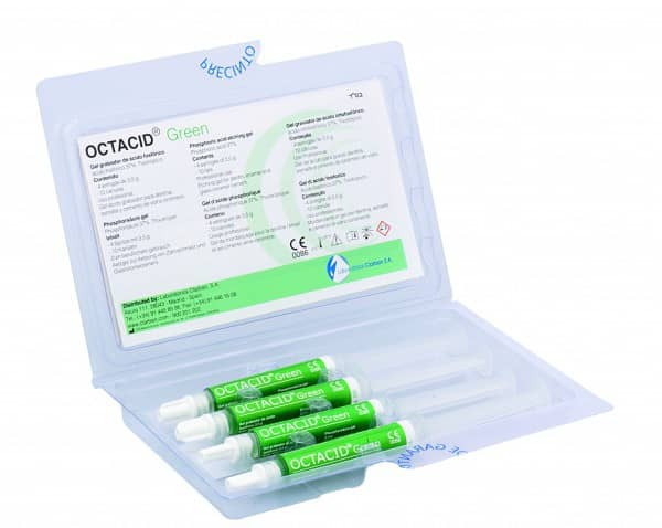 OCTACID GREEN ACIDO ORTOFOSFORICO 4X3.5gr.