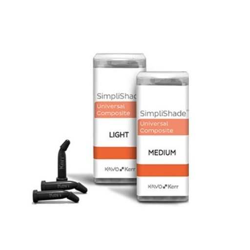 [KE1705] SIMPLISHADE UNIVERSAL COMPULES 10ud. DARK