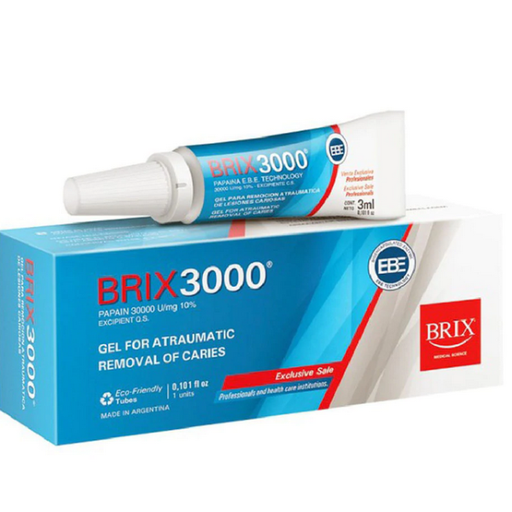 [BX0001] BRIX3000 GEL ENZIMATICO ELIMINA CARIES 3ml.