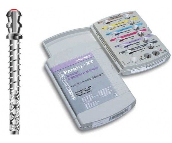 P68-5 PARAPOST XT TITANIO 10ud. ROJO