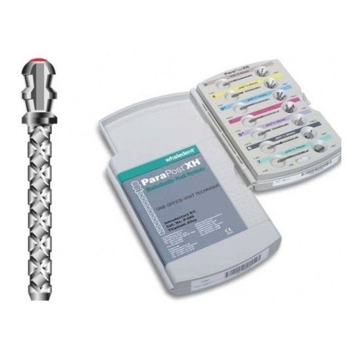 [WA0035] P88-5 PARAPOST XH TITANIO 10ud. ROJO