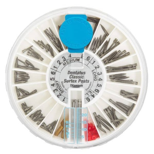 [DE0169] KIT SDO. TORNILLO TI. DENTATUS TST 120ud.