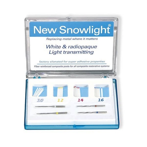 [AB0019] SNOWLIGHT POSTES REPOSICION 1,2mm 10ud. AMARILLO
